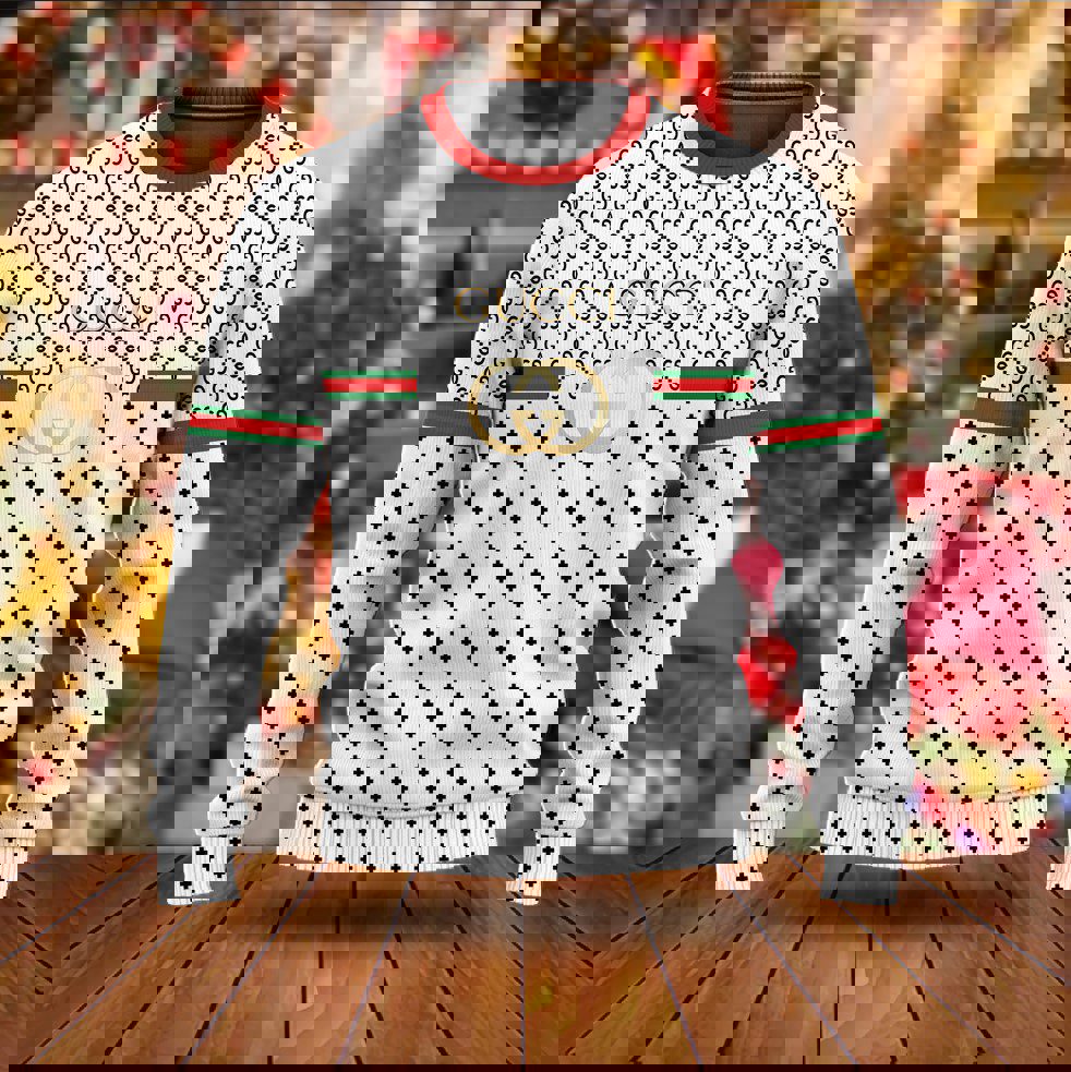 Gucci luxury ugly christmas sweater ucs1037 Christmas Ugly Sweater