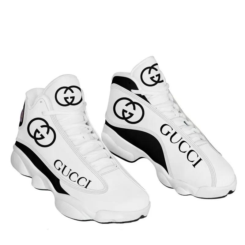Gucci whites Air Jordan 13 Sneakers Shoes For Fans Gifts For Men Women Full Size