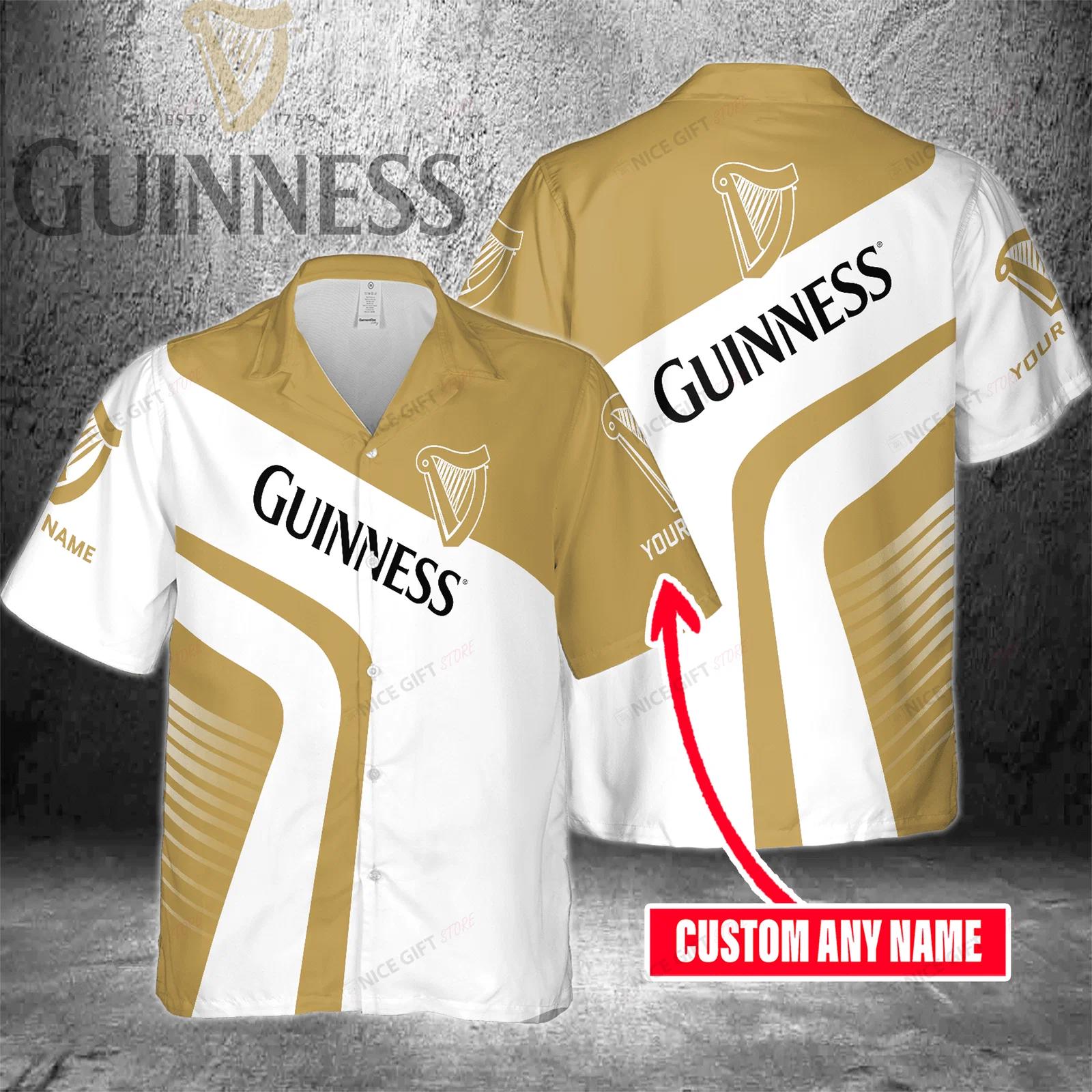 Guinness custom name hawaiian shirt for men and women Hawaii Shirt