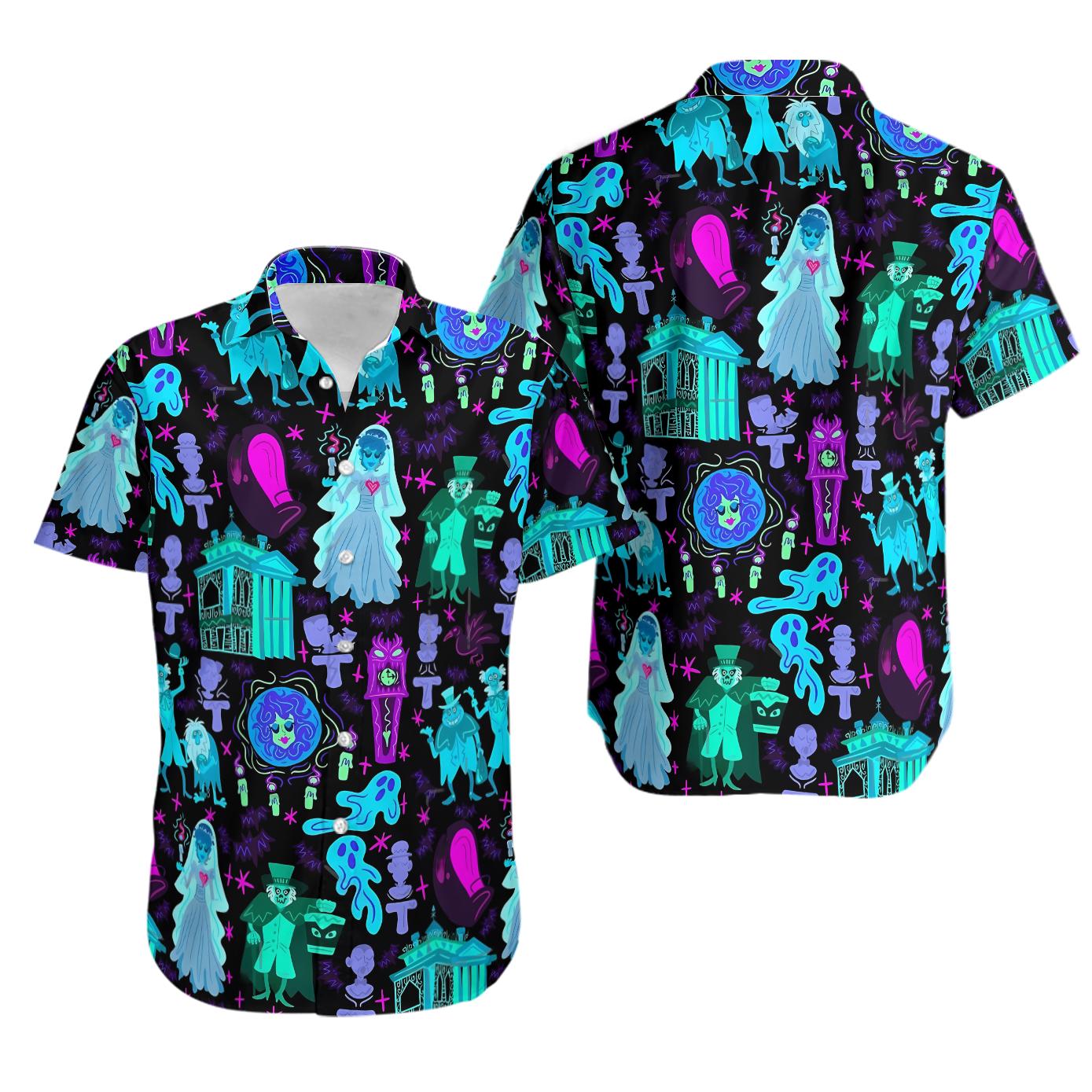 Haunted mansion hawaii shirt Hawaii Shirt Shorts & Flip Flops