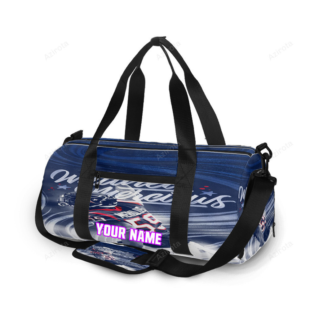 Houston texans whitney mercilus1 personalized name travel bag gym bag 1734 Travel Bag