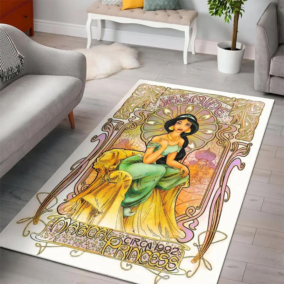 Jasmine aladdin disney rug home decor carpet rug living room 20030481 Rectangle Rug