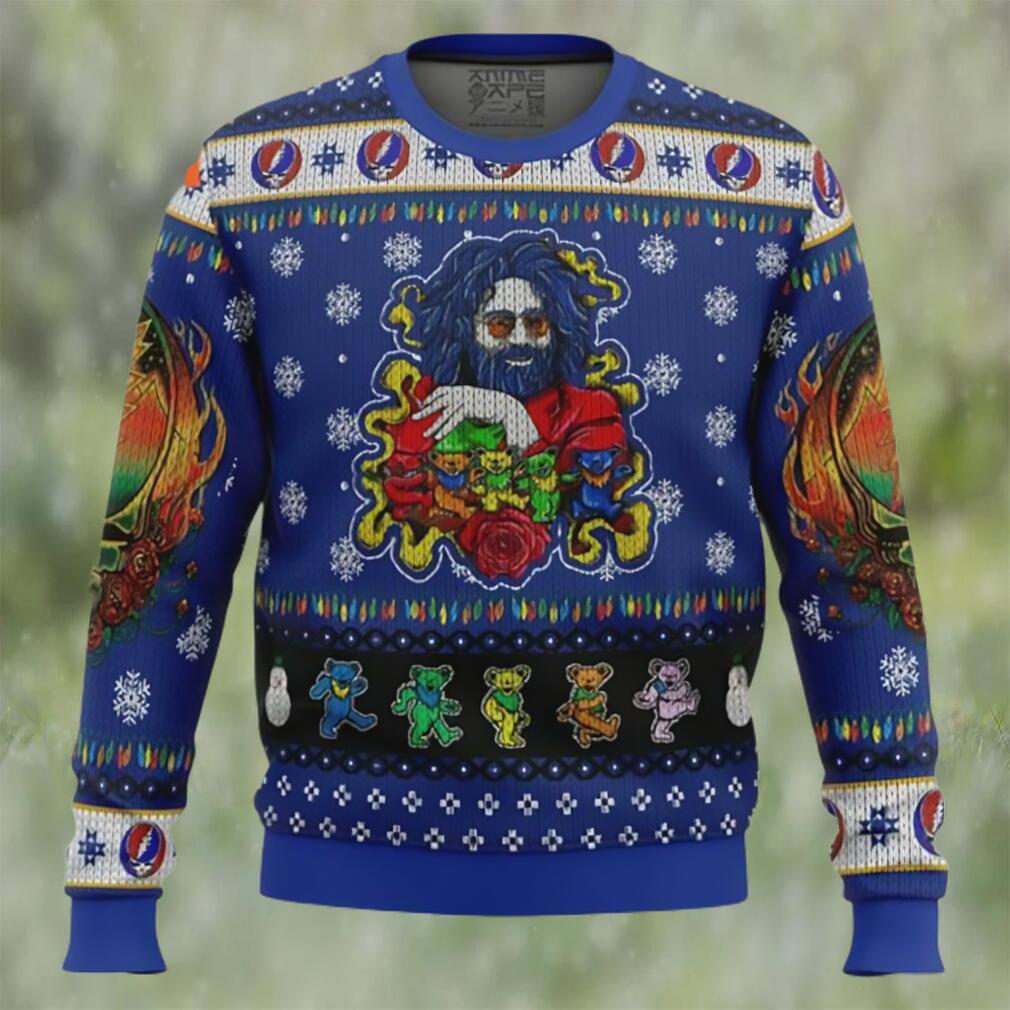 Jerry garcia grateful dead ugly christmas sweater Christmas Ugly Sweater