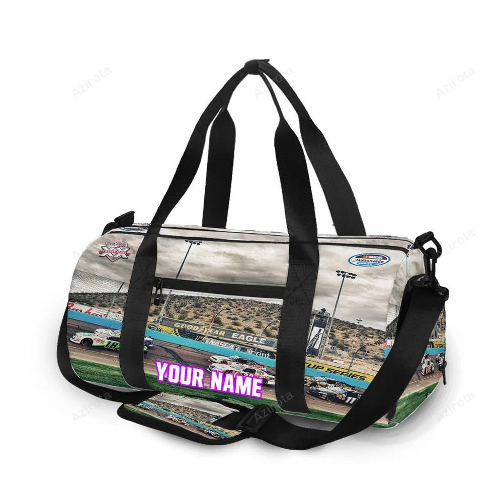 Joe gibbs racing car6 personalized name travel bag gym bag 1995 Travel Bag