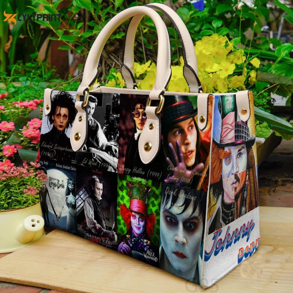Johnny depp 2 leather bag for women gift 888 Women Leather Hand Bag