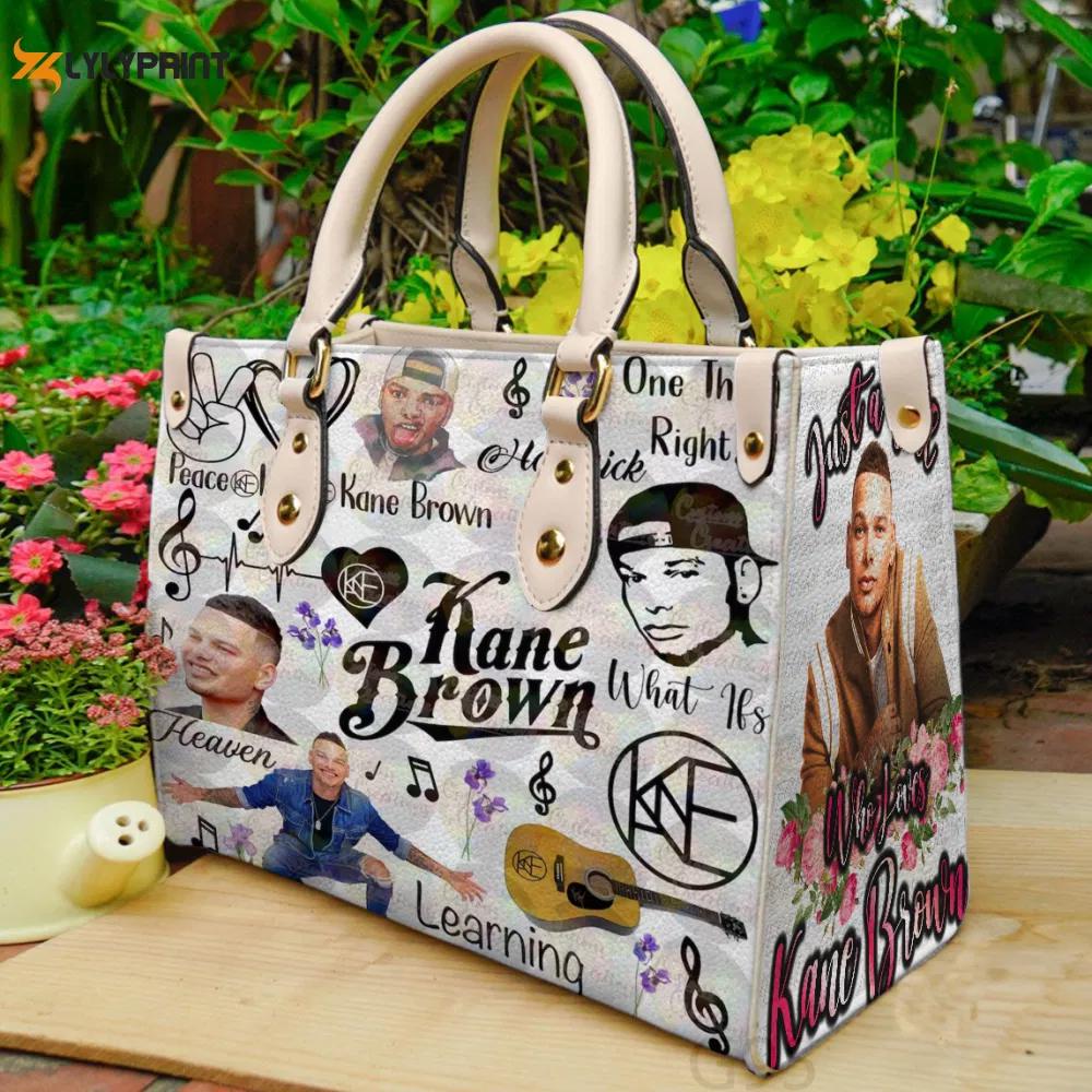 Kane brown leather bag for women gift 1343 Women Leather Hand Bag