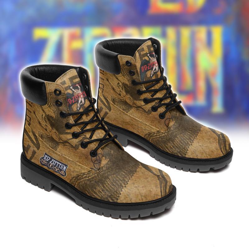 Led zeppelin form timboots hot 2023 best gift for fans Timboots Shoes