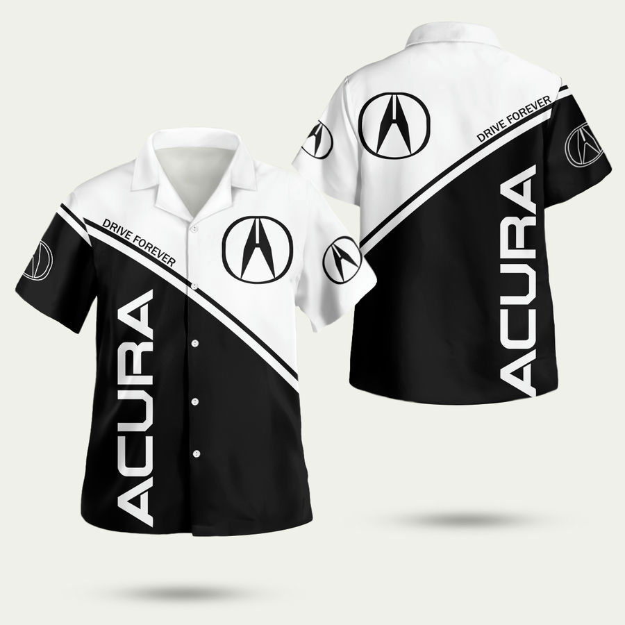 Lensful personalized acura racing car acura racing car hawaiian shirt shirt Hawaii Shirt Shorts & Flip Flops