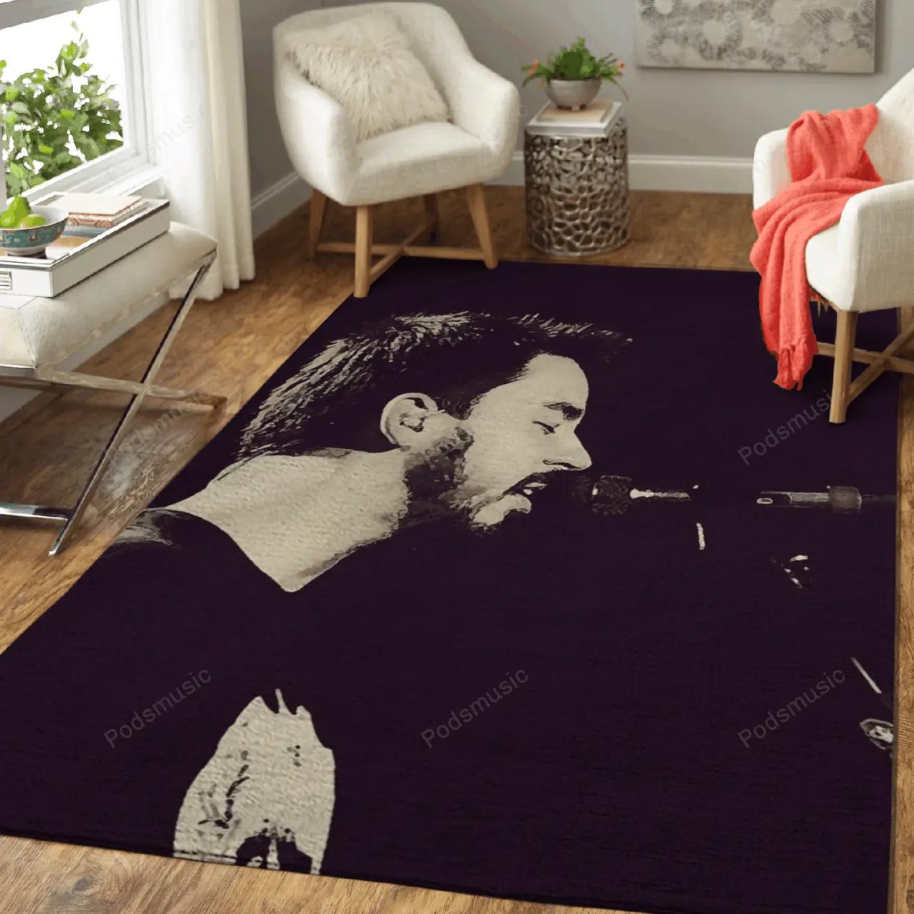 Linkinpark 64 music art for fans area rug living room carpet rug regtangle carpet floor decor home decor Rectangle Rug
