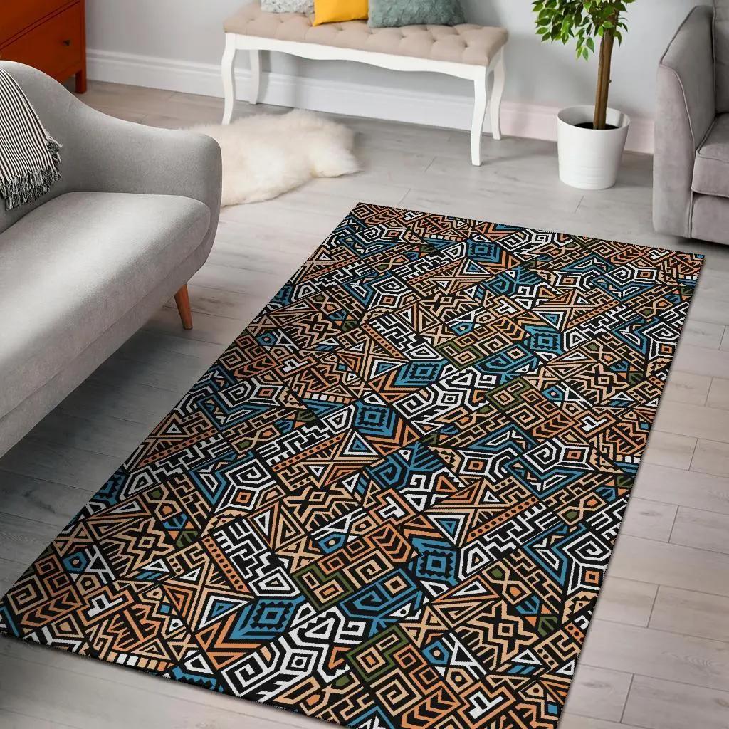 Lizard pattern print area rug living room rug home decor Rectangle Rug