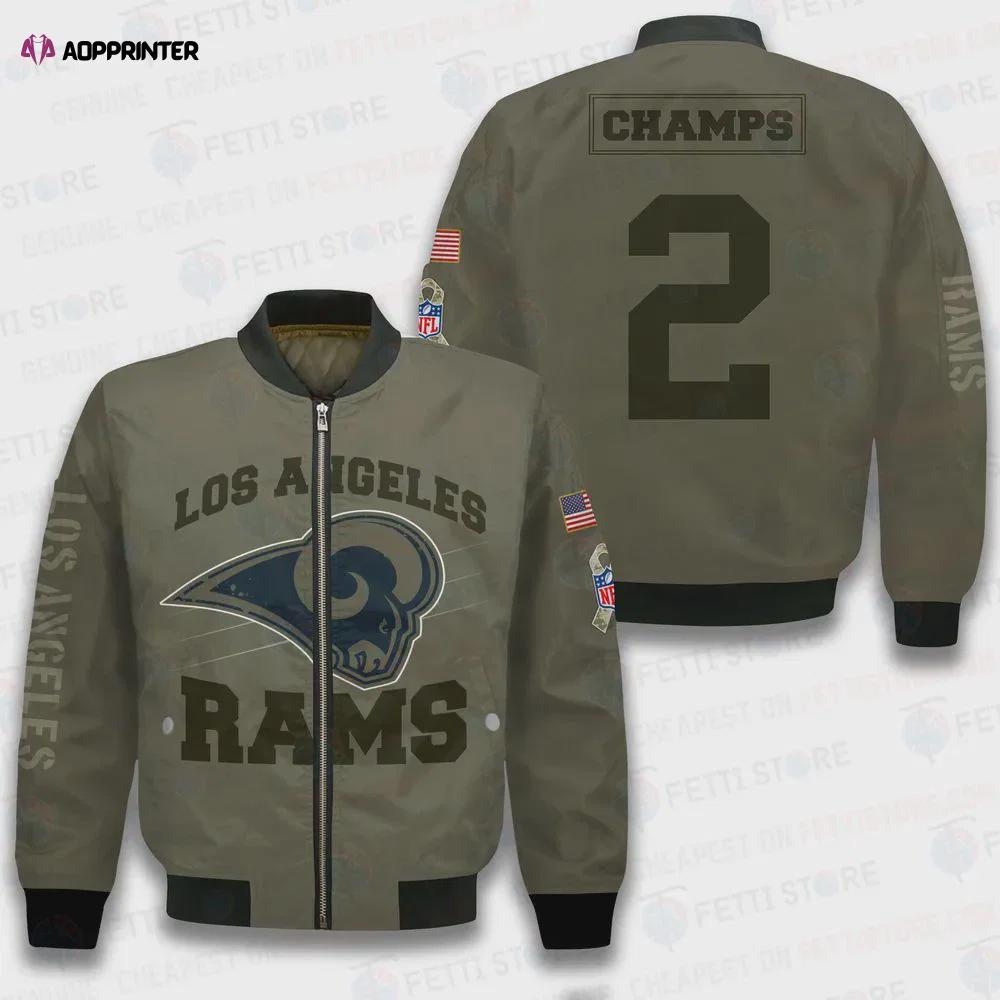 Los angeles rams – national football league 2023 unisex aop bomber jacket v2 Bomber Jacket