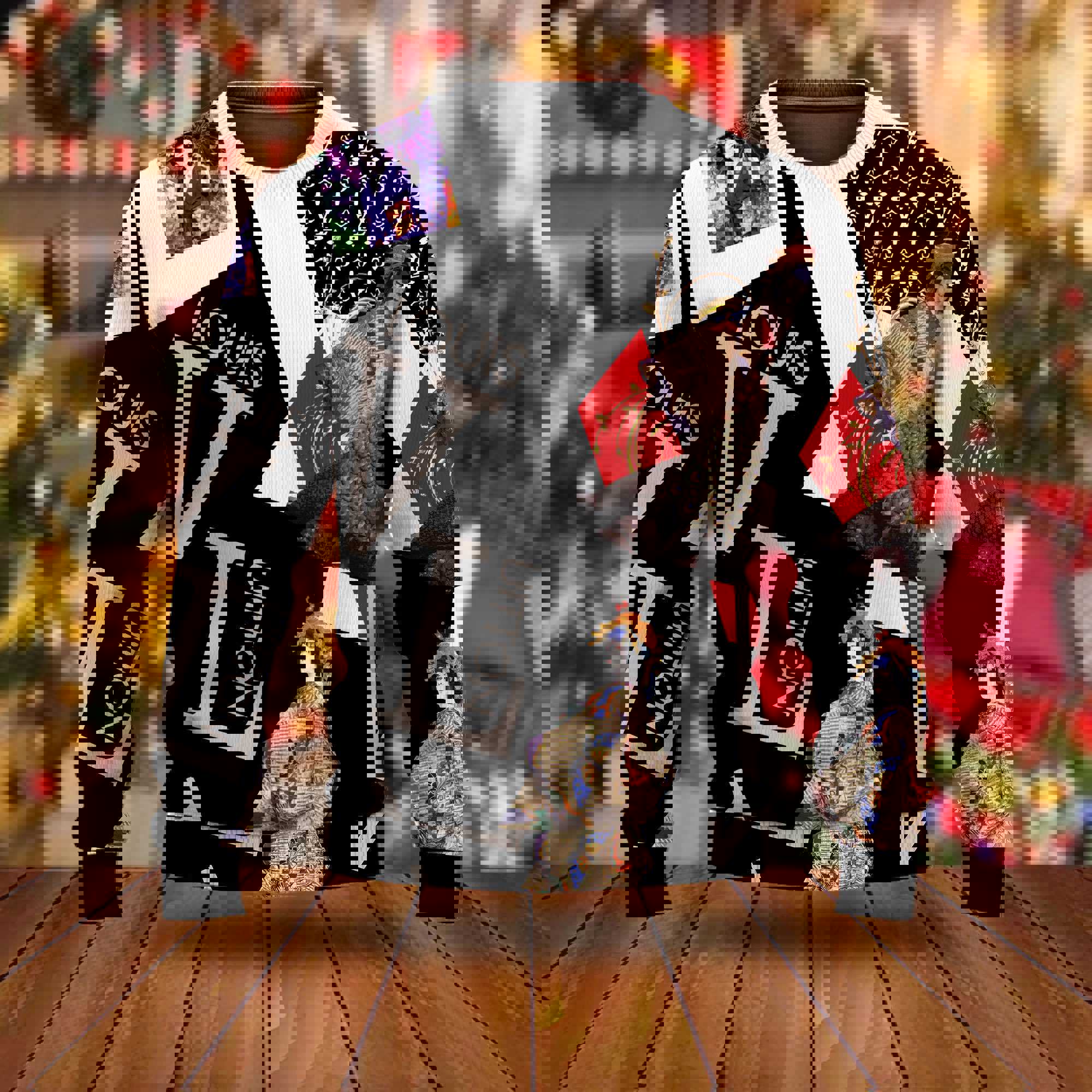 Louis vuitton luxury ugly christmas sweaterhot 2025 style 105 Christmas Ugly Sweater