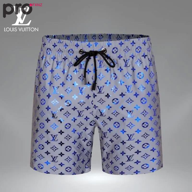 Louis vuitton lv new 3d luxury all over print shorts pants for men 106 Shorts For Ment