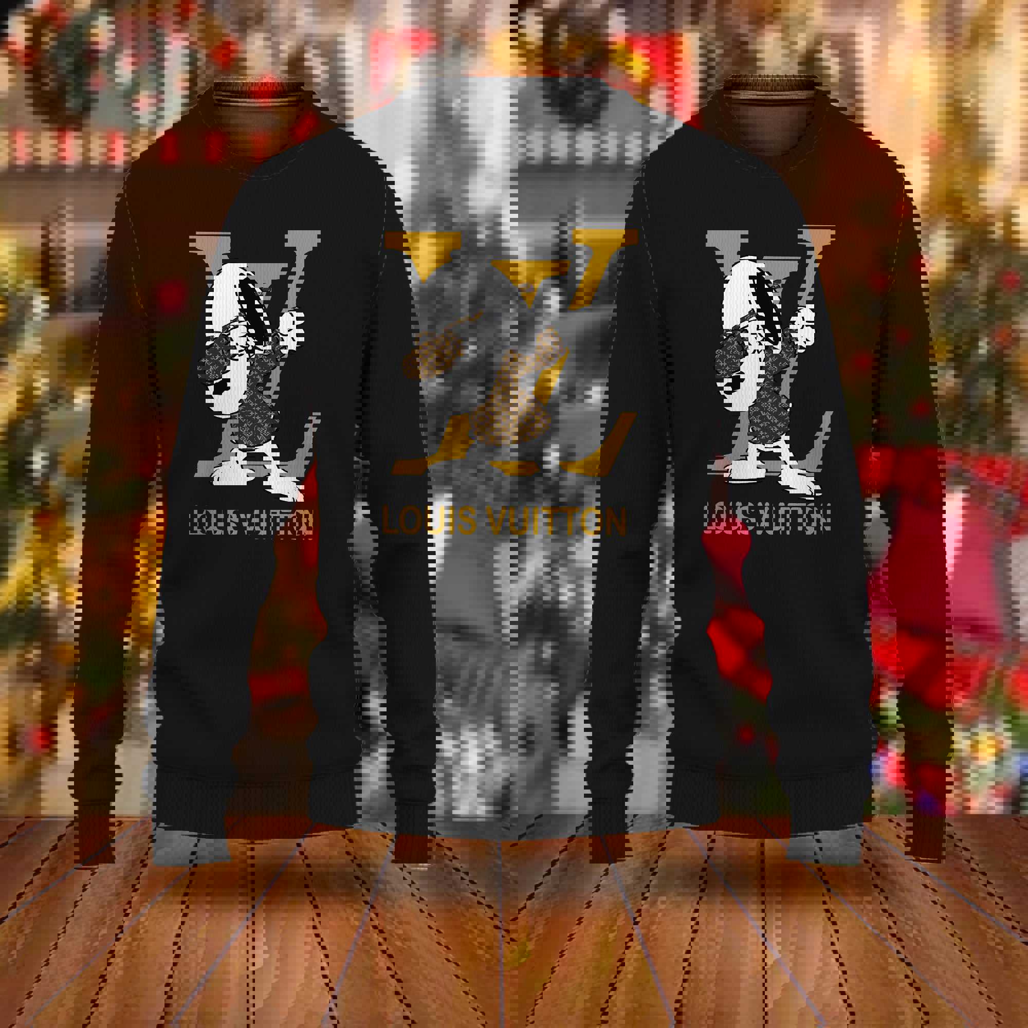 Louis vuitton snoopy  luxury ugly christmas sweater ucs1057 Christmas Ugly Sweater