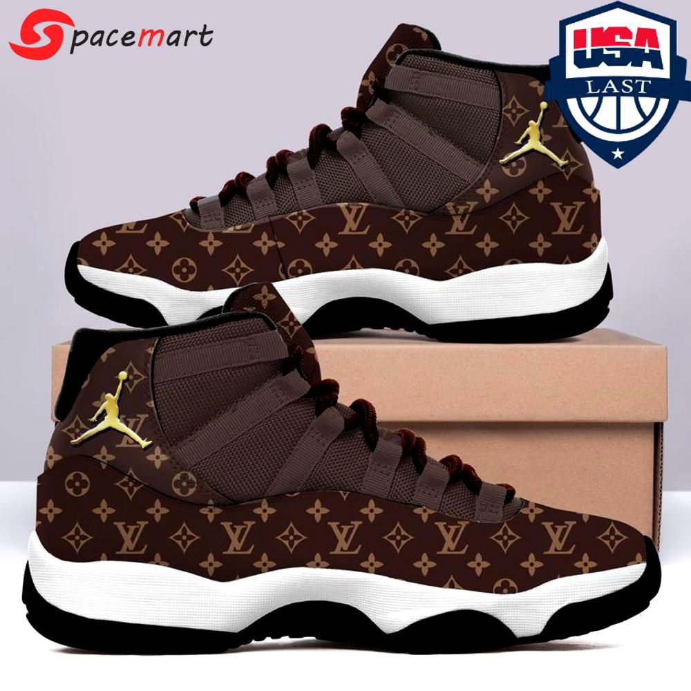 Louis vuitton ver 4 air jordan 11 sneaker l-jd11 Air Jordan 11