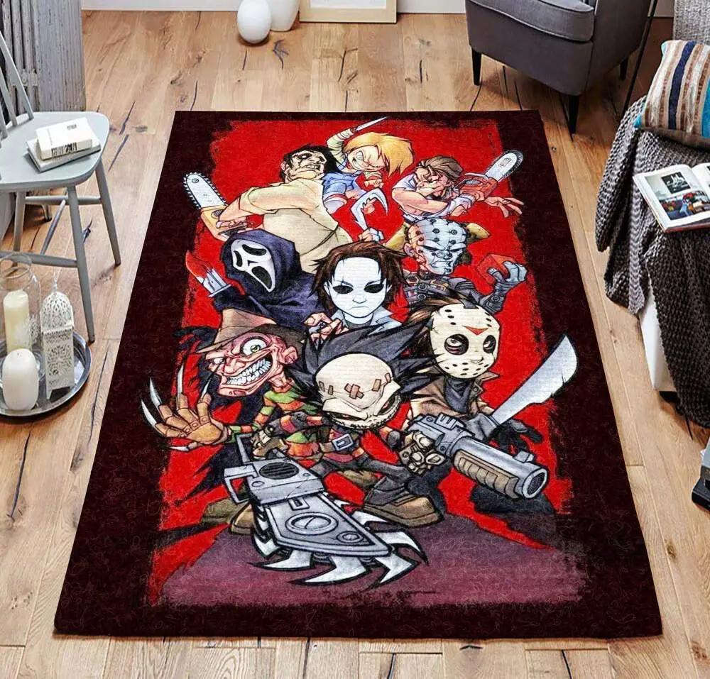 Michael myers frkr javo pihe frst chkk ghfa dhcld1309 rug living room rug home decor Rectangle Rug