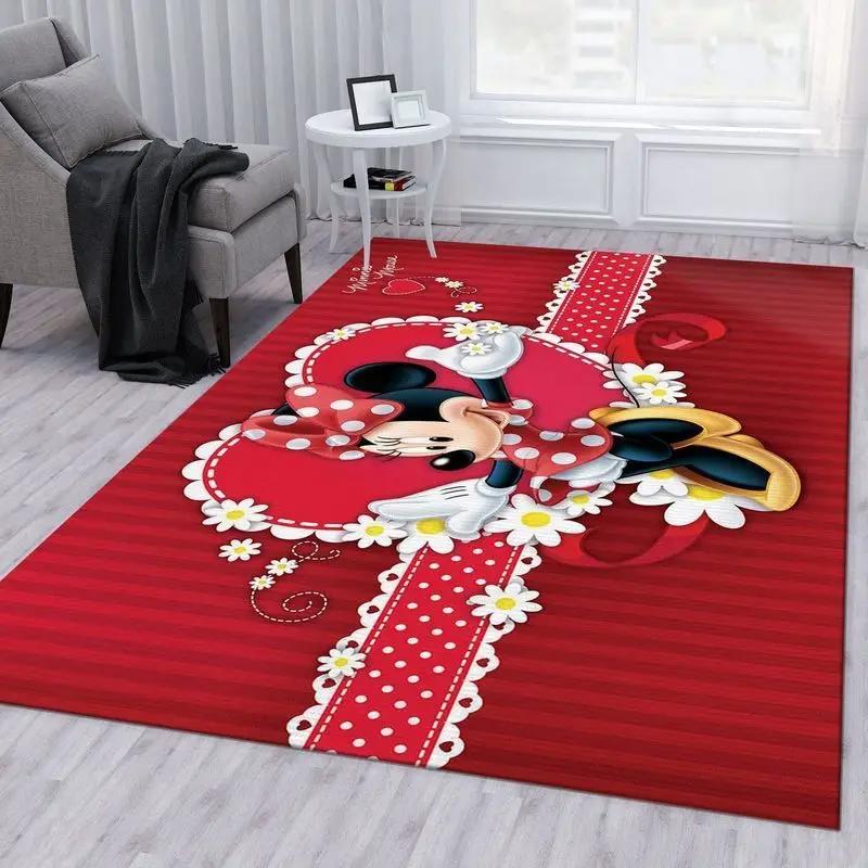 Minnie mouse disney 24 area rug living room and bed room rug rug regtangle Rectangle Rug