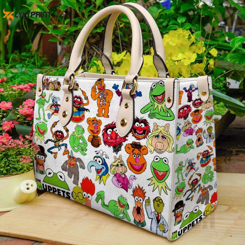 Muppet 2 leather handbag gift for women 4356 Women Leather Hand Bag