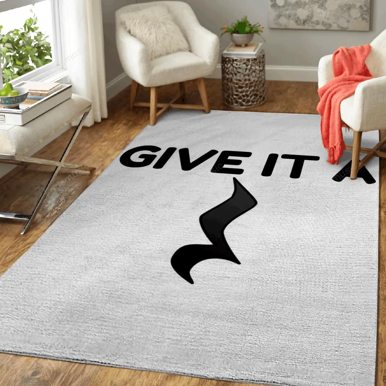 Music rest funny music art for fans area rug living room carpet rug regtangle carpet floor decor home decor Rectangle Rug