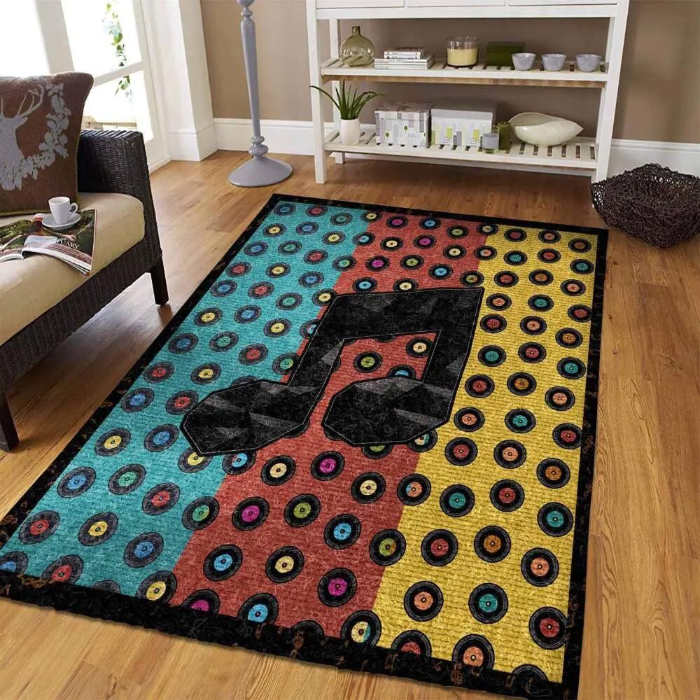 Music rug rb7a8e7e9230 area rug living room carpet rug regtangle carpet floor decor home decor Rectangle Rug