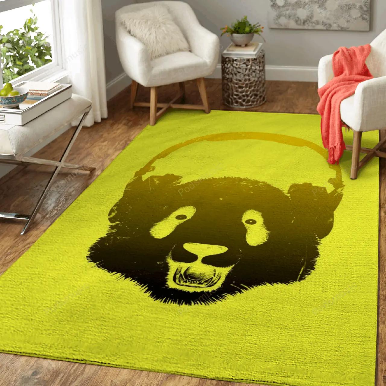 Musicpanda music art for fans area rug living room carpet rug regtangle carpet floor decor home decor Rectangle Rug