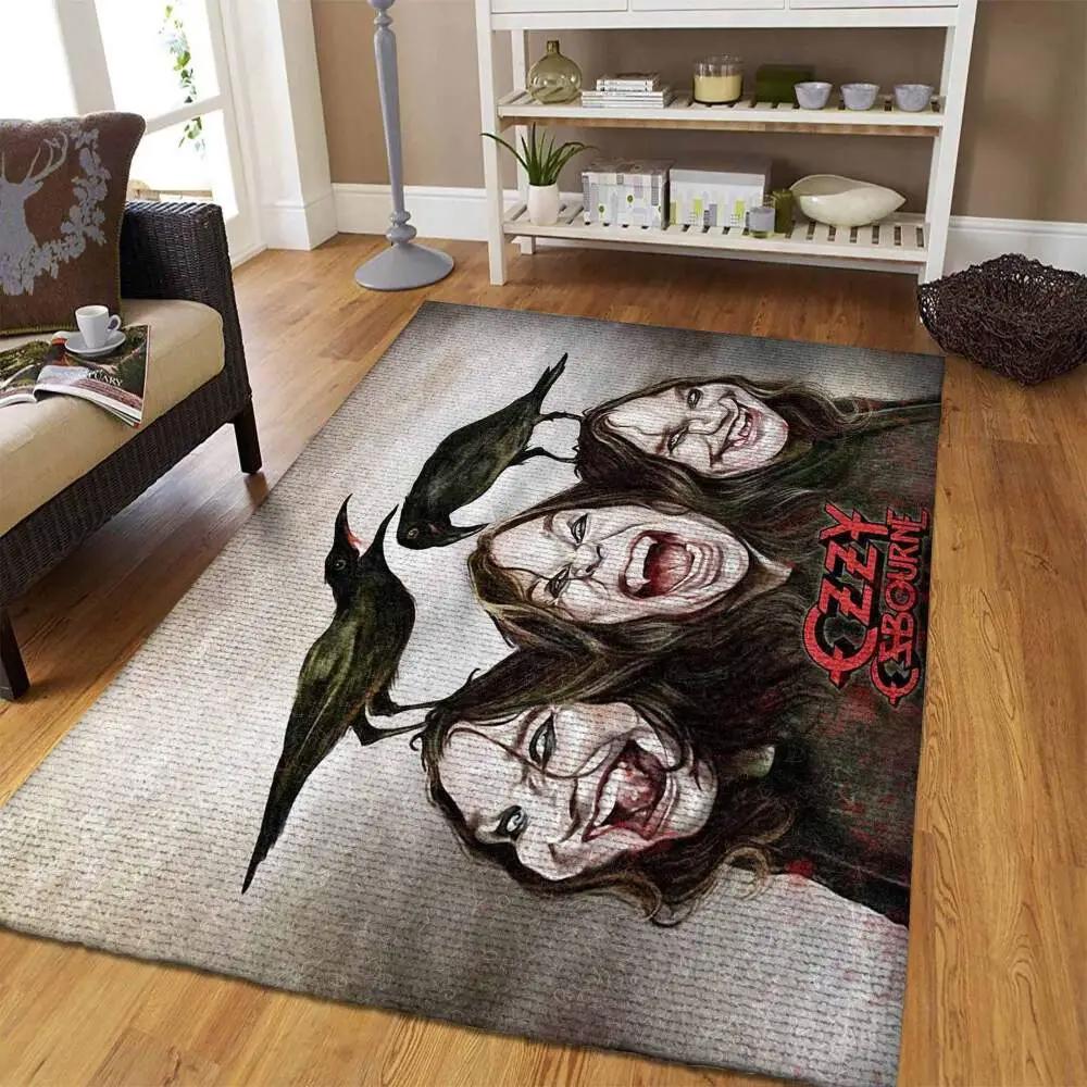 Narwhal pattern print area rug living room rug home decor Rectangle Rug