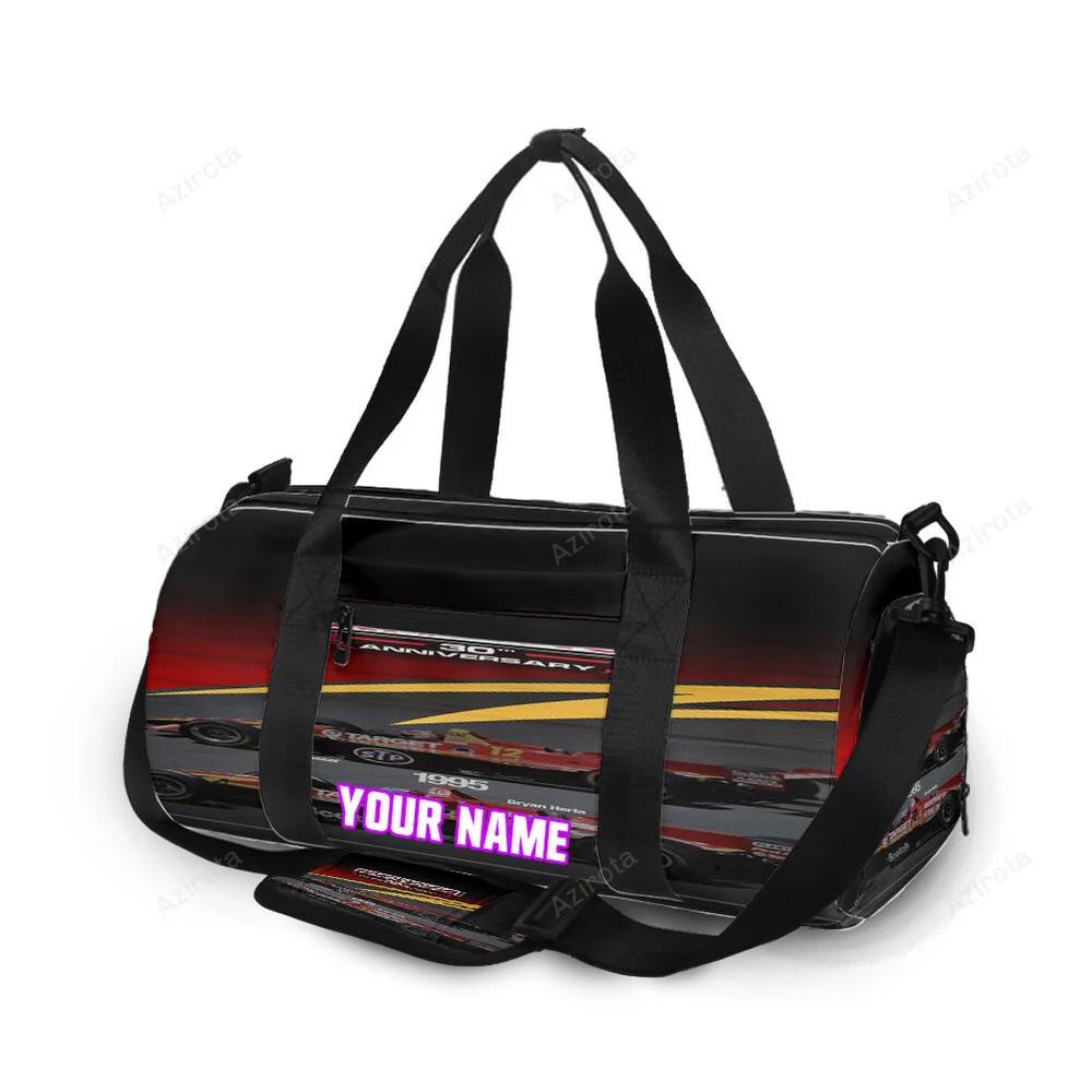 Nascar chip ganassi racing 30th anniversary personalized name travel bag gym bag 11 Travel Bag
