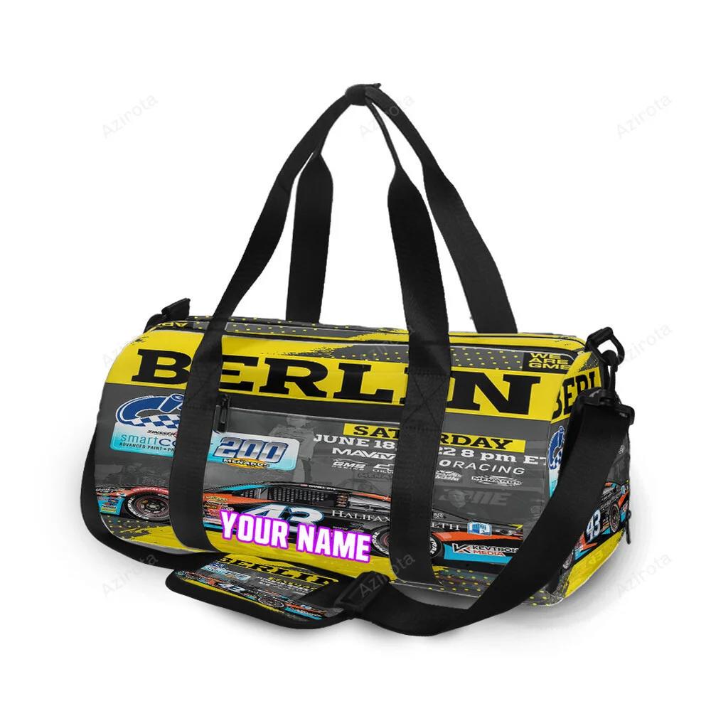 Nascar gms racing cars10 personalized name travel bag gym bag 156 Travel Bag