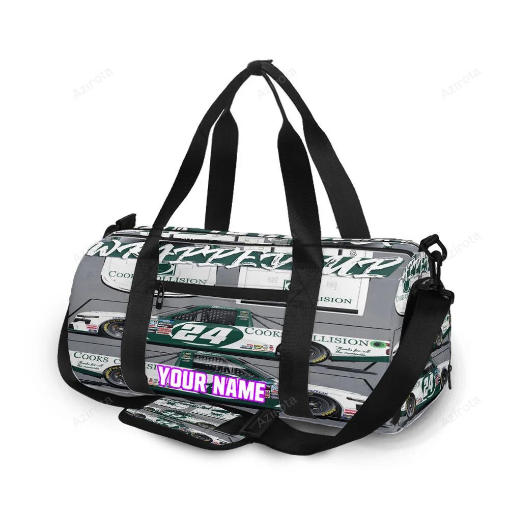 Nascar gms racing cars12 personalized name travel bag gym bag 286 Travel Bag