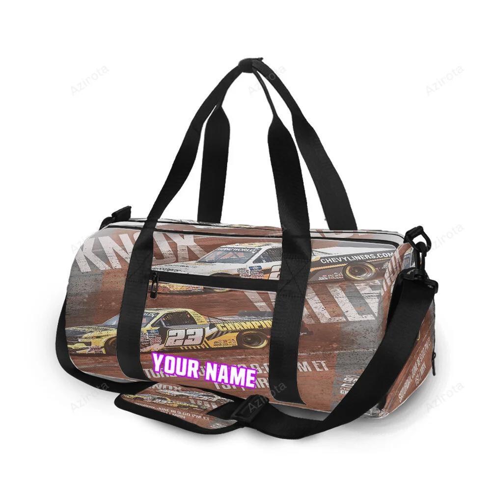 Nascar gms racing cars9 personalized name travel bag gym bag 620 Travel Bag