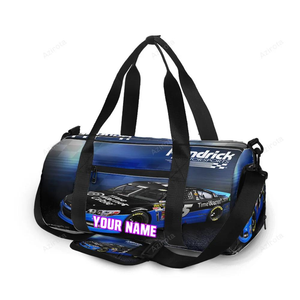 Nascar hendrick motorsports car8 personalized name travel bag gym bag 1911 Travel Bag