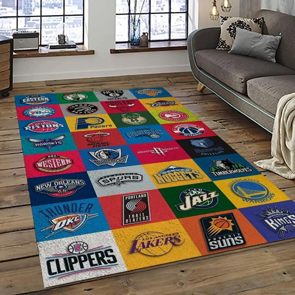 Nba golden state warriors basketball team logo sport carpet area rug home decor best gift for friends gsw95 Rectangle Rug