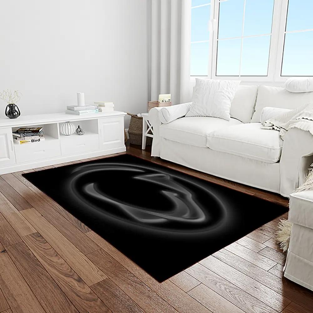 Ncaa penn state nittany lions college sport basketball and foolball team logo rectangle area rug psnl25 Rectangle Rug
