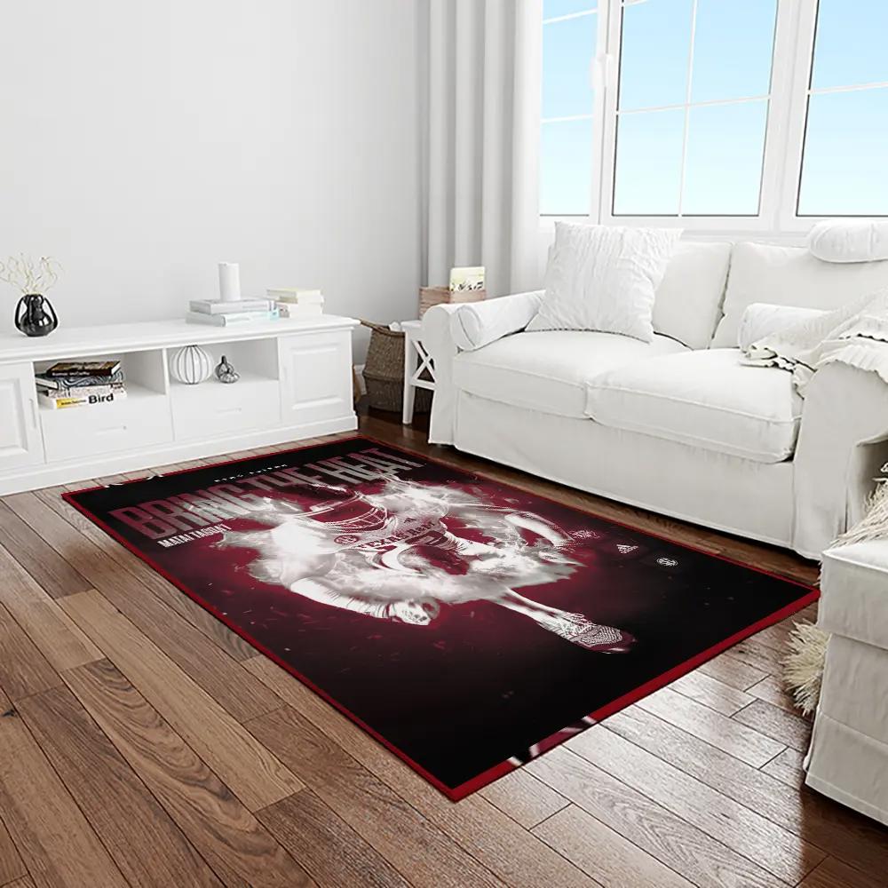 Ncaa texas a&m aggies college sport basketball and foolball team logo rectangle area rug tama54 Rectangle Rug