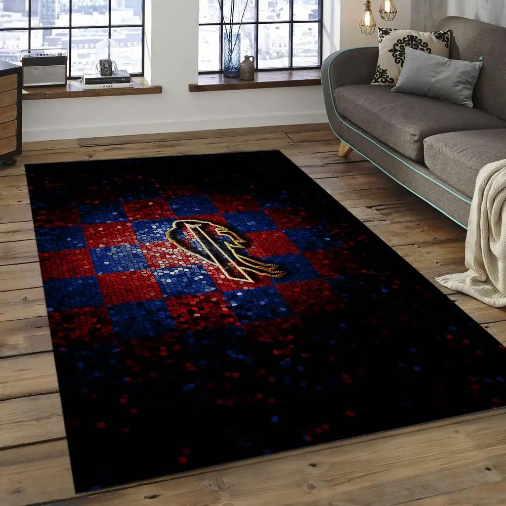 Nfl buffalo bills distinctive football team logo rectangle area rug bb22 Rectangle Rug