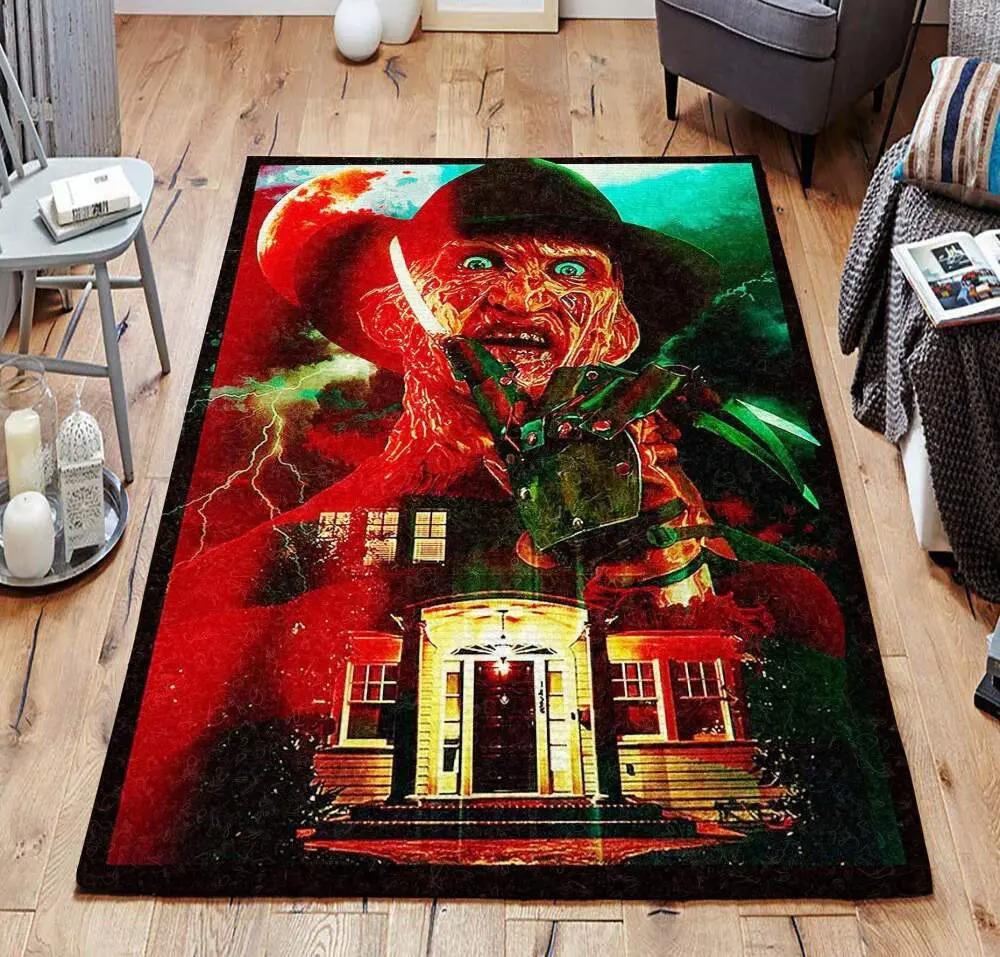 Nightmare on elm street frkr 2 dhcld2709 rug living room rug home decor Rectangle Rug
