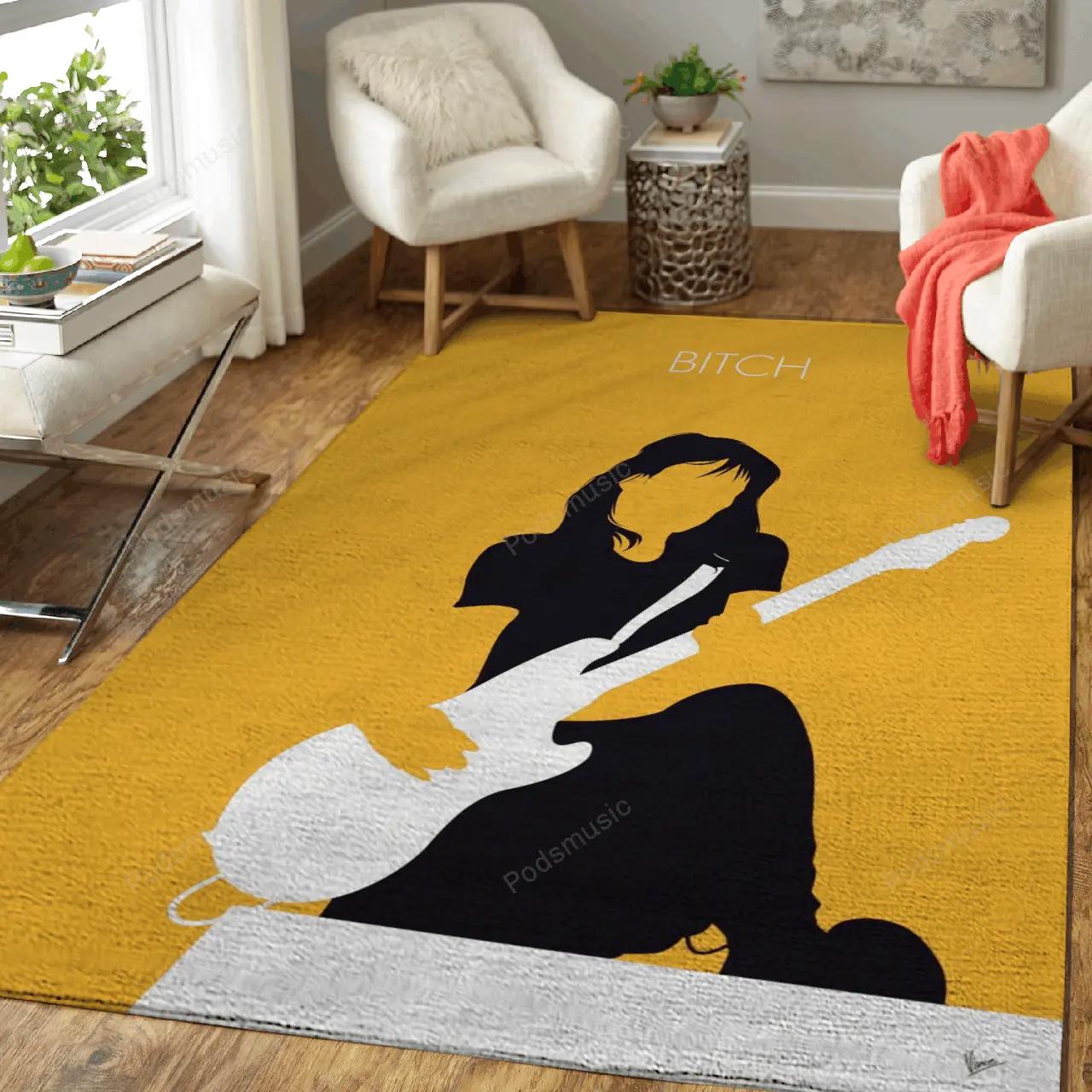 No194 my meredith brooks minimal music artwork minimal music artworks art for fans area rug living room carpet Rectangle Rug