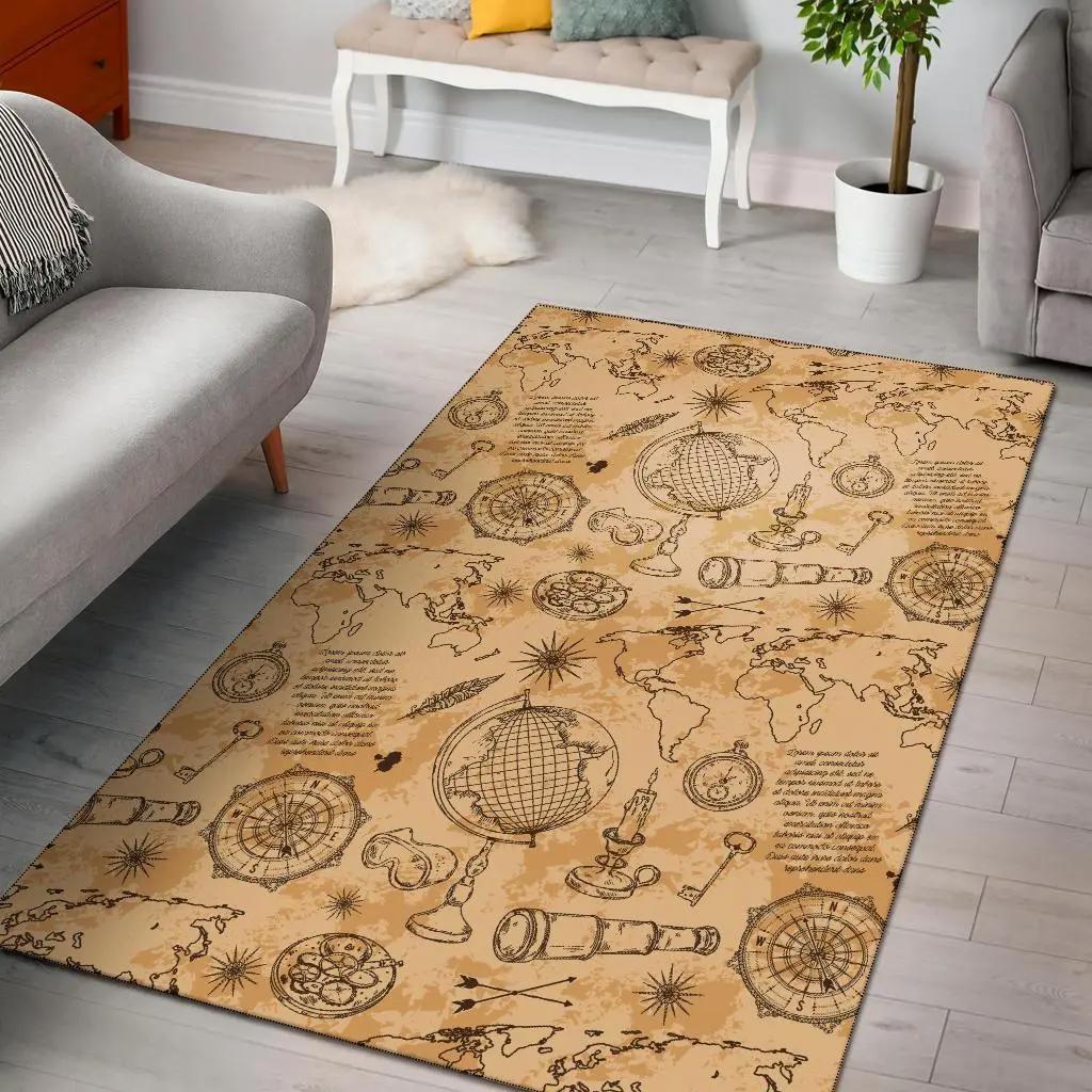 Optometry print pattern area rug living room rug home decor Rectangle Rug