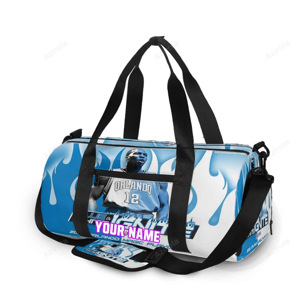 Orlando magic dwight howard1 personalized name travel bag gym bag 645 Travel Bag