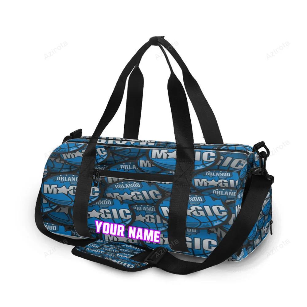 Orlando magic3 personalized name travel bag gym bag 2225 Travel Bag