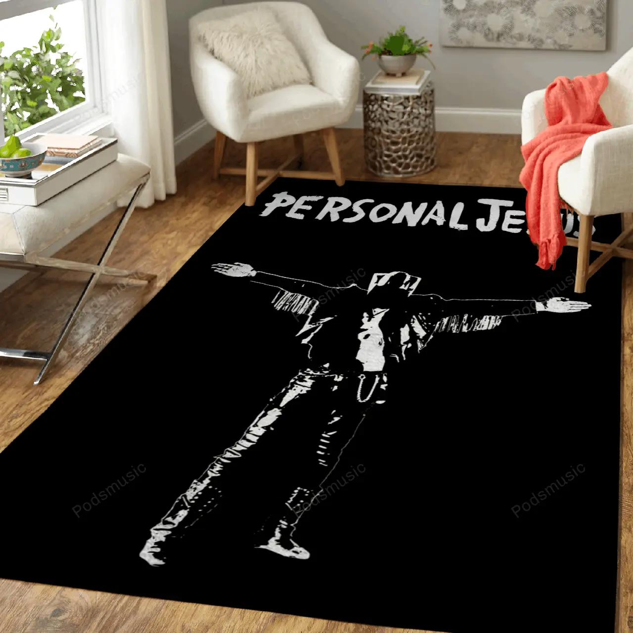 Personal jesus music art for fans area rug living room carpet rug regtangle carpet floor decor home decor Rectangle Rug