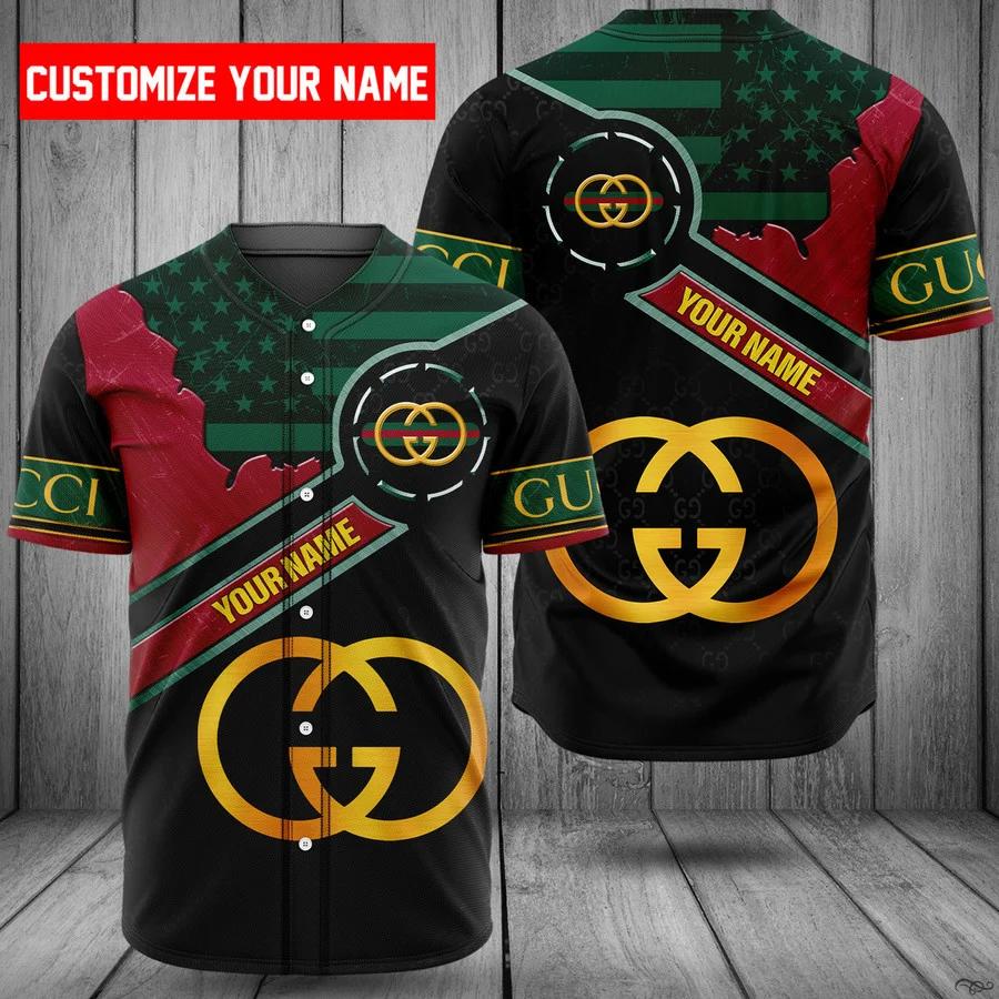 Personalized gucci baseball jersey shirt luxury clothing clothes sport for men women hot 2023 Baseball Jersey Shirt