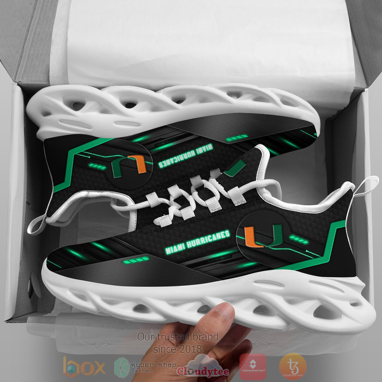 Personalized miami hurricanes 2 max soul shoes Max Soul Shoes