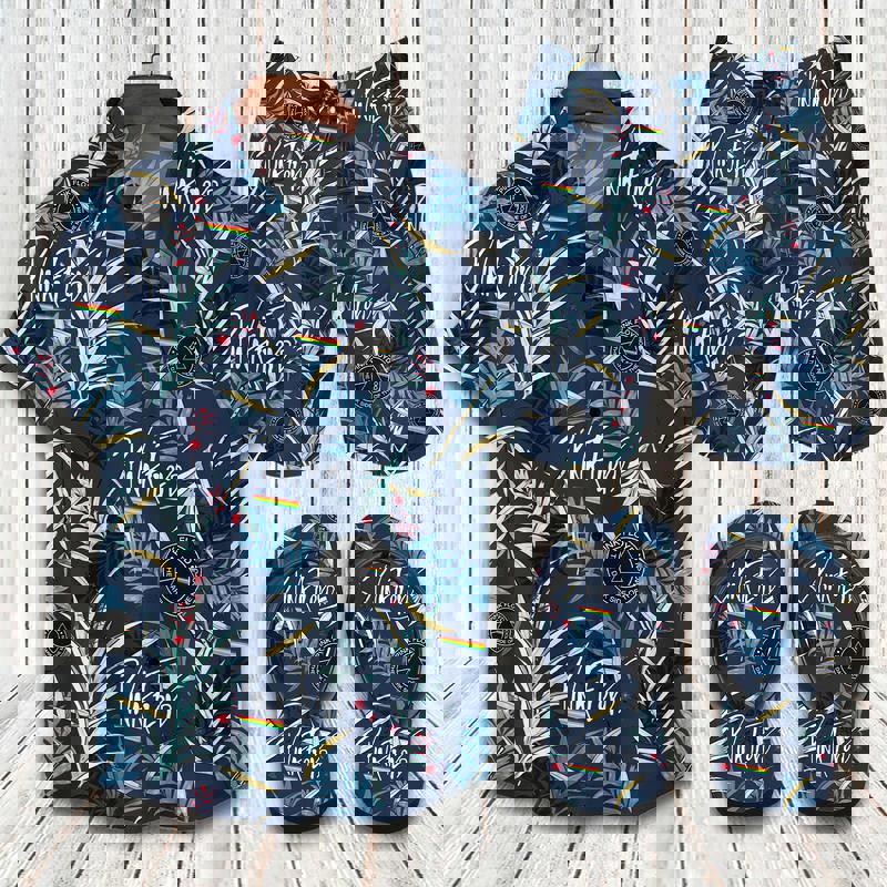 Pink floyd flip flops and combo hawaii shirt shorts luxury brand summer outfit Hawaii Shirt Shorts & Flip Flops