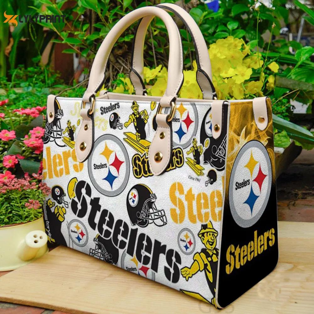 Pittsburgh steelers love a1 leather bag g95 1731 Women Leather Hand Bag