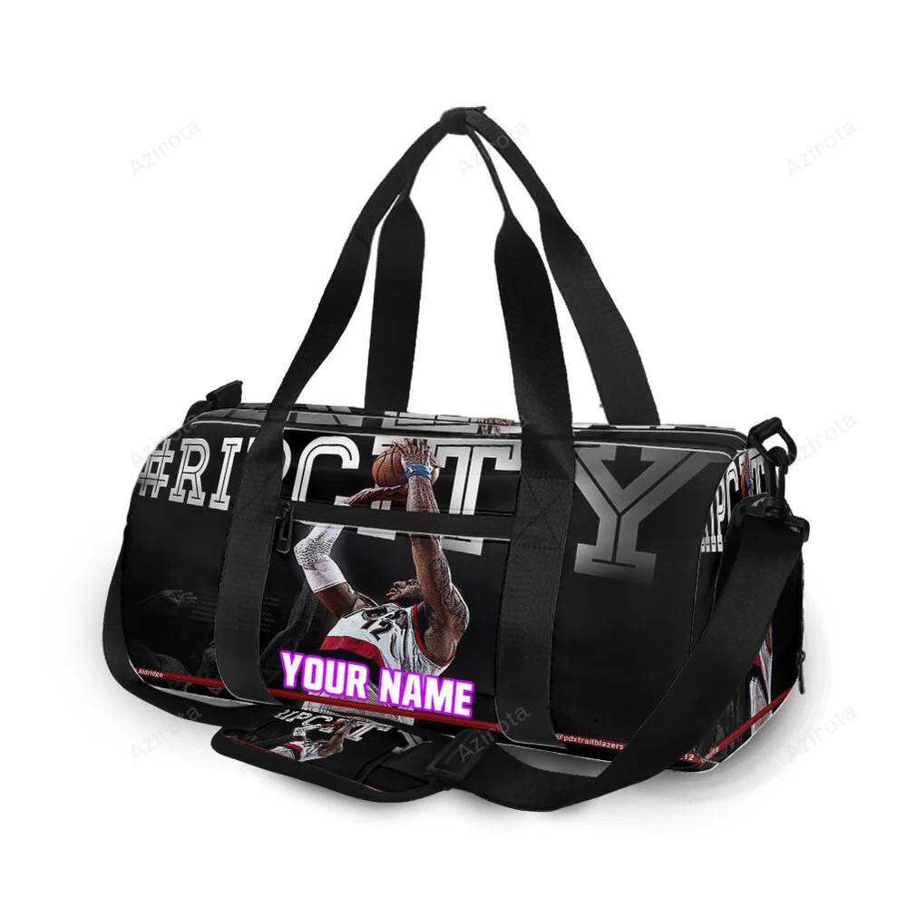 Portland trail blazers lamarcus aldridge1 personalized name travel bag gym bag 2284 Travel Bag