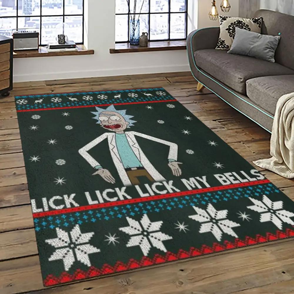 Rick and morty cartoon tv show retangle carpet area rug home decor best gift for family rm38 Rectangle Rug