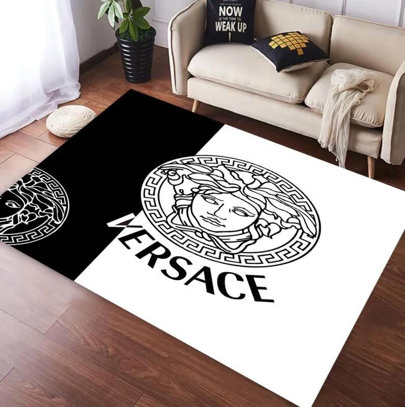 Rugs in living room and bedroom - Gianni versace luxury area rug for living room bedroom carpet home decorations mat type 3 Rectangle Rug