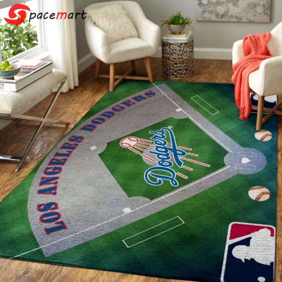 Rugs in living room and bedroom - Los angeles dodgers area rugs living room carpet christmas gift floor decor rcdd81f33137 - rugs Rectangle Rug