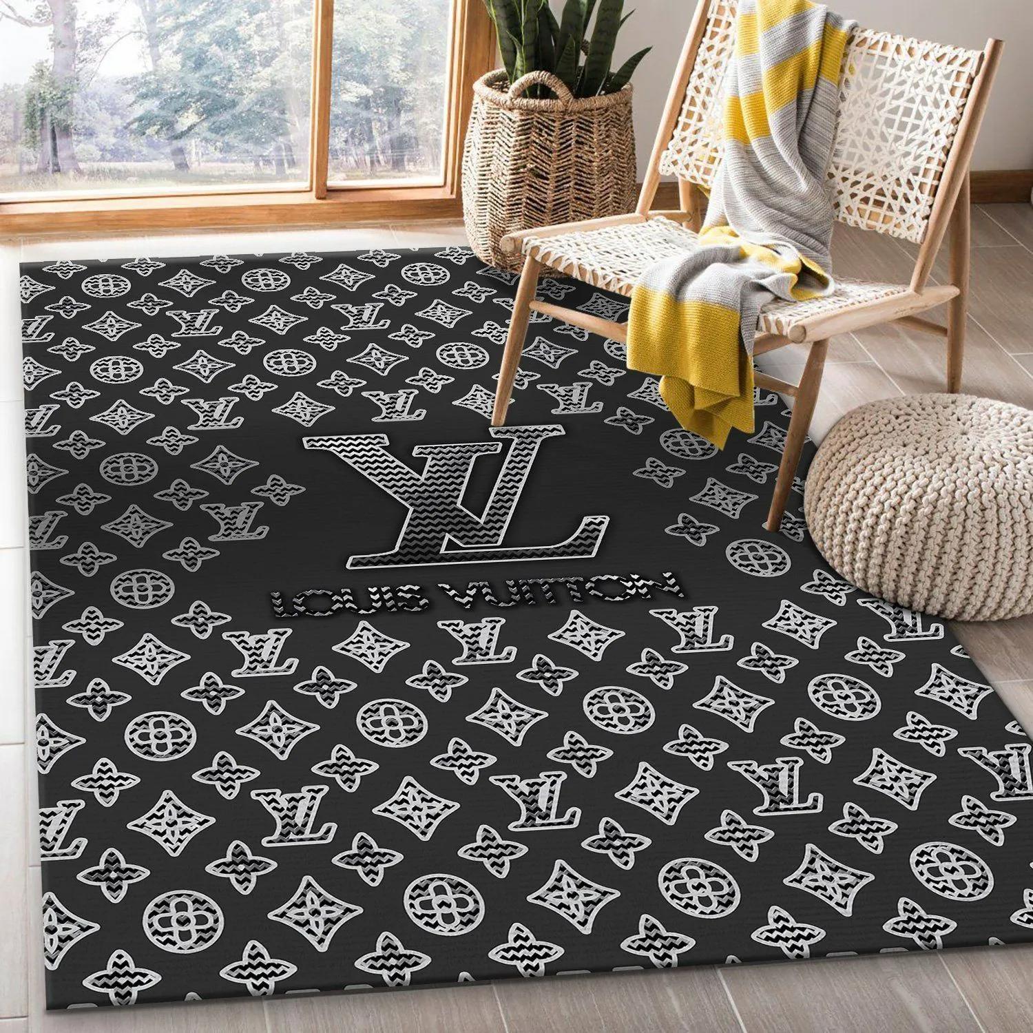 Rugs in living room and bedroom - Louis vuitton area rugs living room carpet fn091102 christmas gift floor decor the us decor - rugs Rectangle Rug